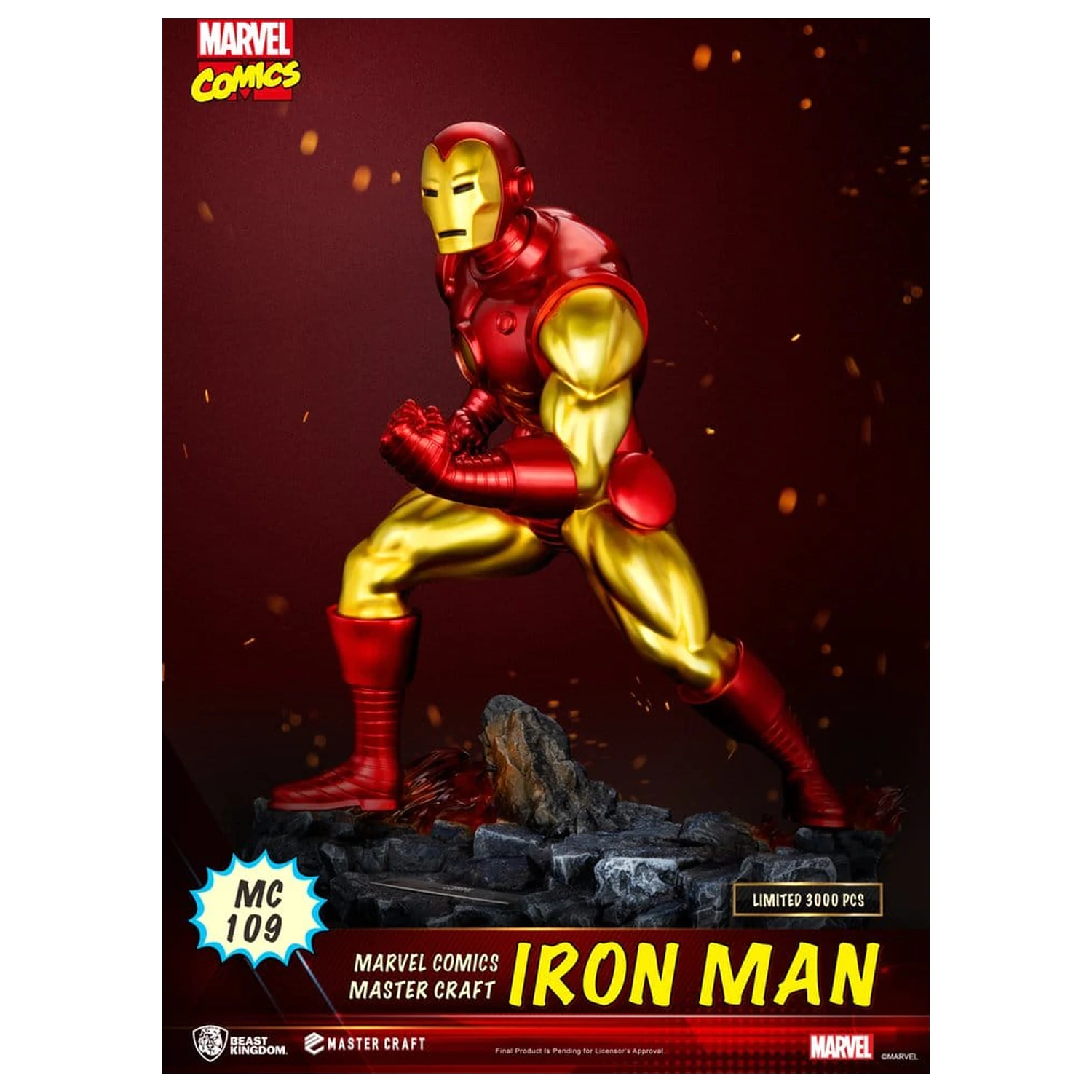 Marvel Comics Master Craft kip Iron Man 29 cm fotografija izdelka