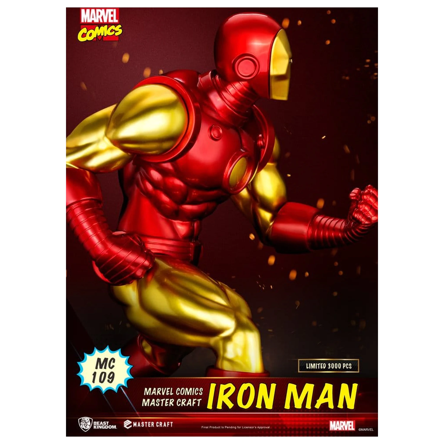 Marvel Comics Master Craft kip Iron Man 29 cm fotografija izdelka