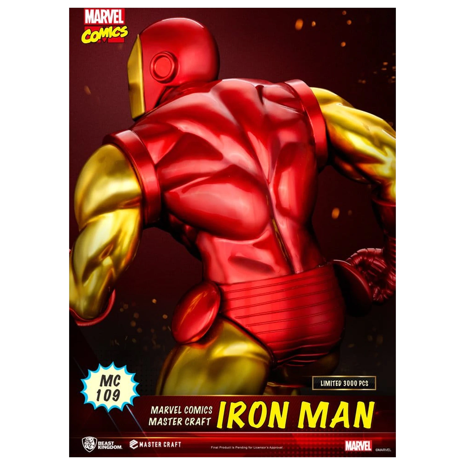 Marvel Comics Master Craft kip Iron Man 29 cm fotografija izdelka