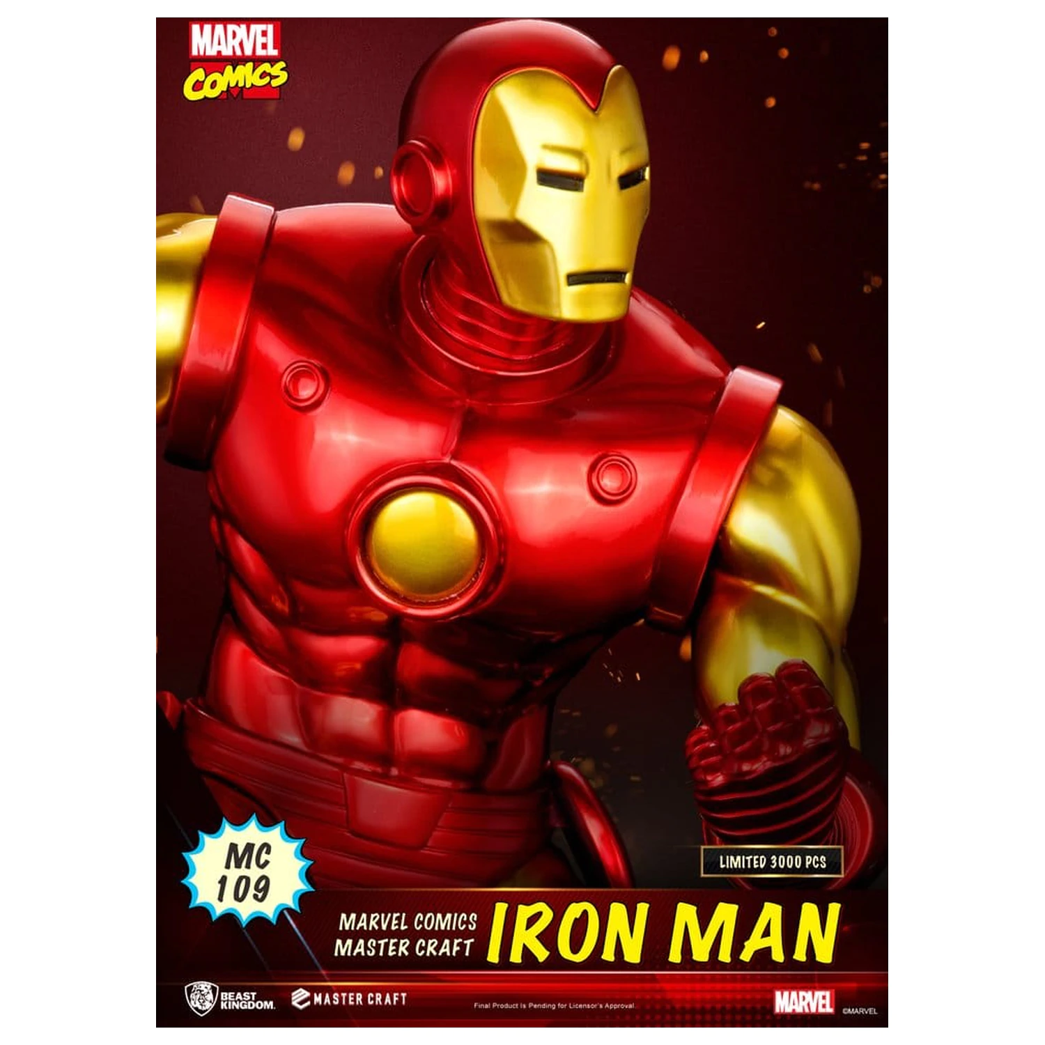 Marvel Comics Master Craft kip Iron Man 29 cm fotografija izdelka