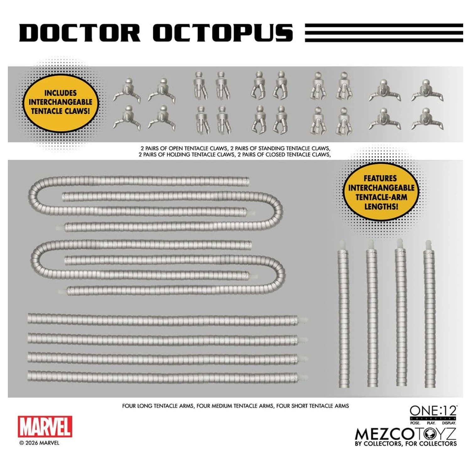 Marvel Comics One:12 Collective akcijska figura 1/12 Doctor Octopus 16 cm fotografija izdelka