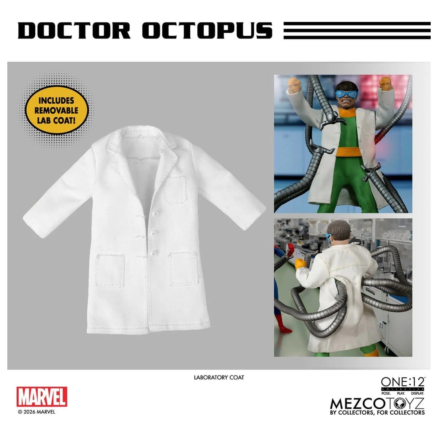 Marvel Comics One:12 Collective akcijska figura 1/12 Doctor Octopus 16 cm fotografija izdelka
