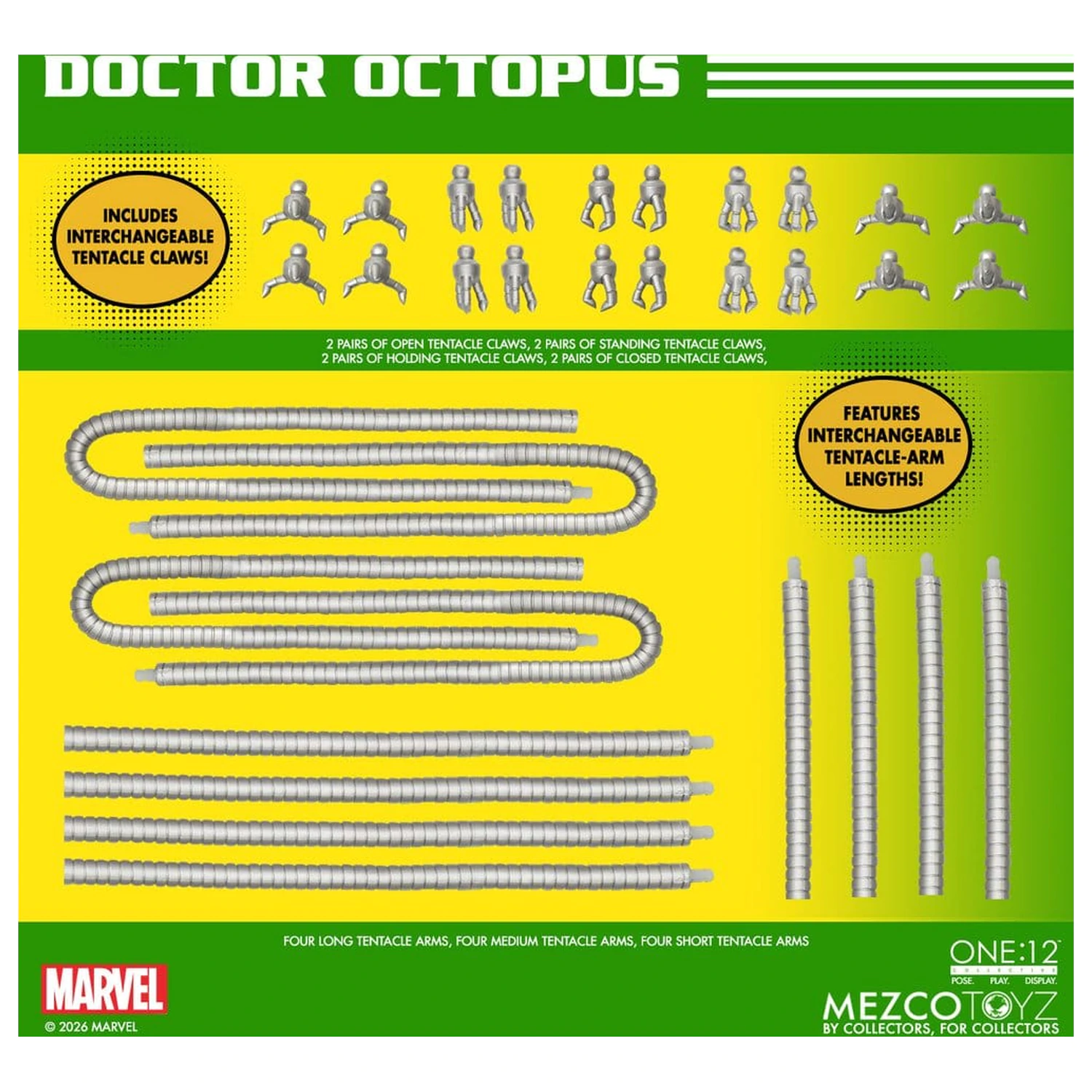 Marvel Comics One:12 Collective akcijska figura 1/12 Doctor Octopus 16 cm fotografija izdelka