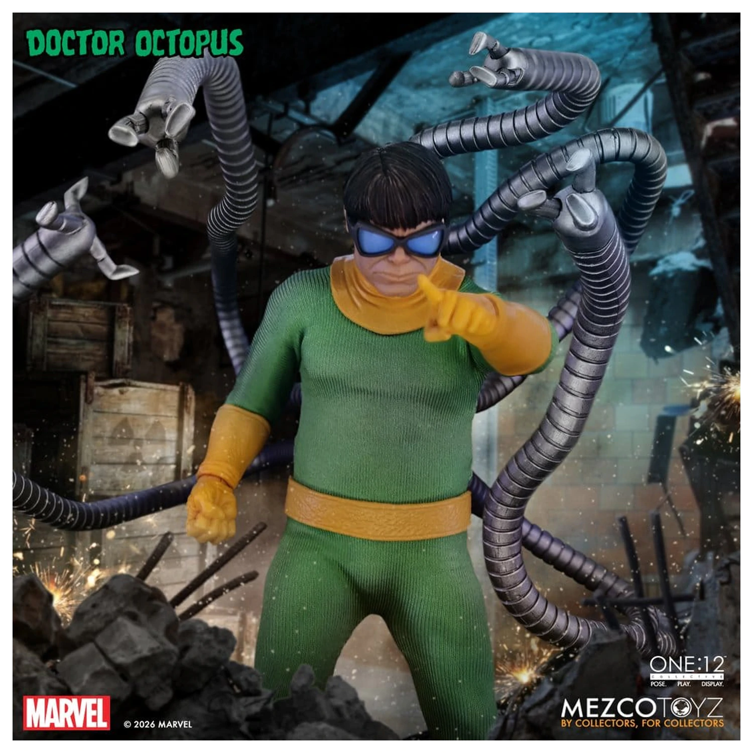 Marvel Comics One:12 Collective akcijska figura 1/12 Doctor Octopus 16 cm fotografija izdelka