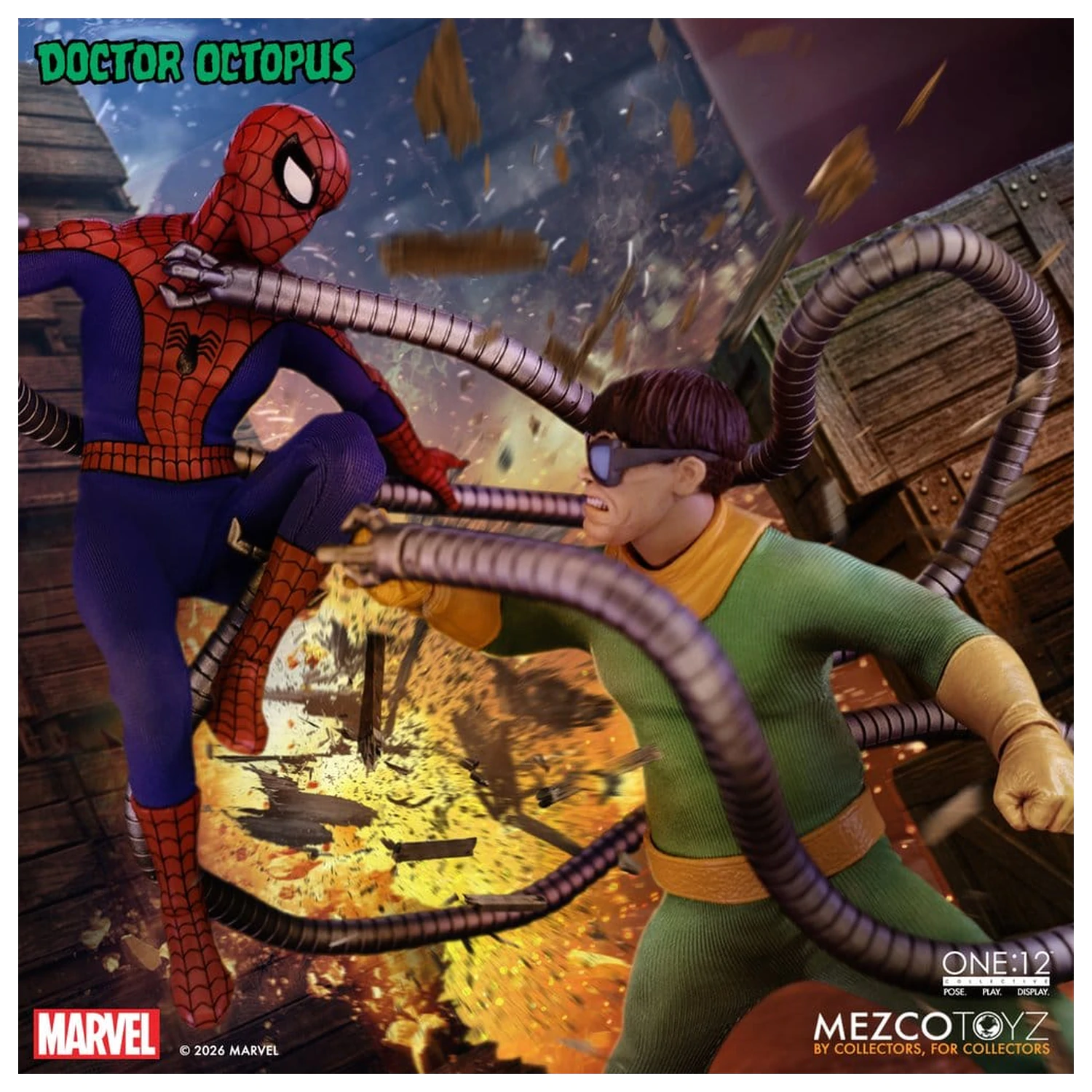 Marvel Comics One:12 Collective akcijska figura 1/12 Doctor Octopus 16 cm fotografija izdelka