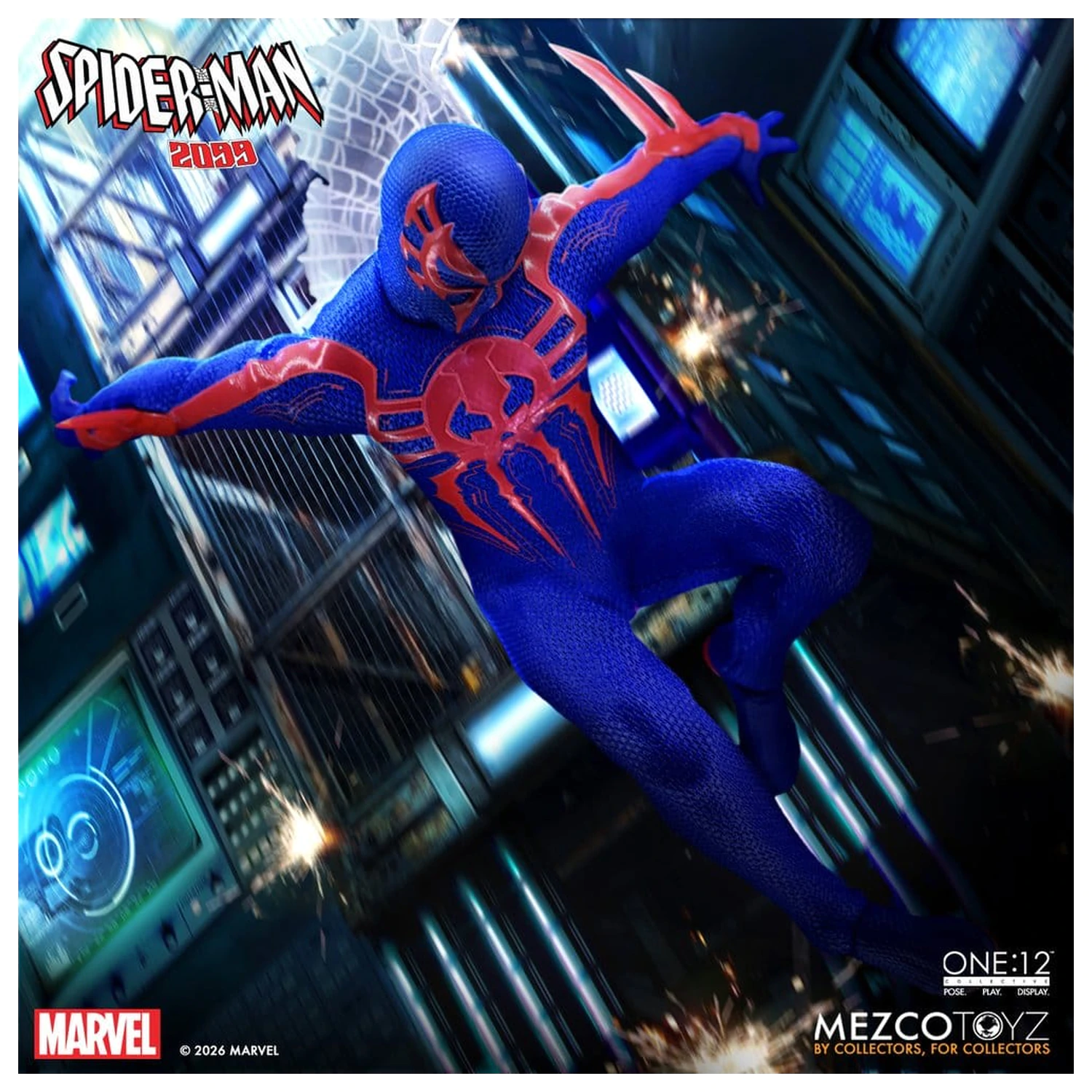 Marvel Comics One:12 Collective akcijska figura 1/12 Spider-Man 2099 17 cm fotografija izdelka