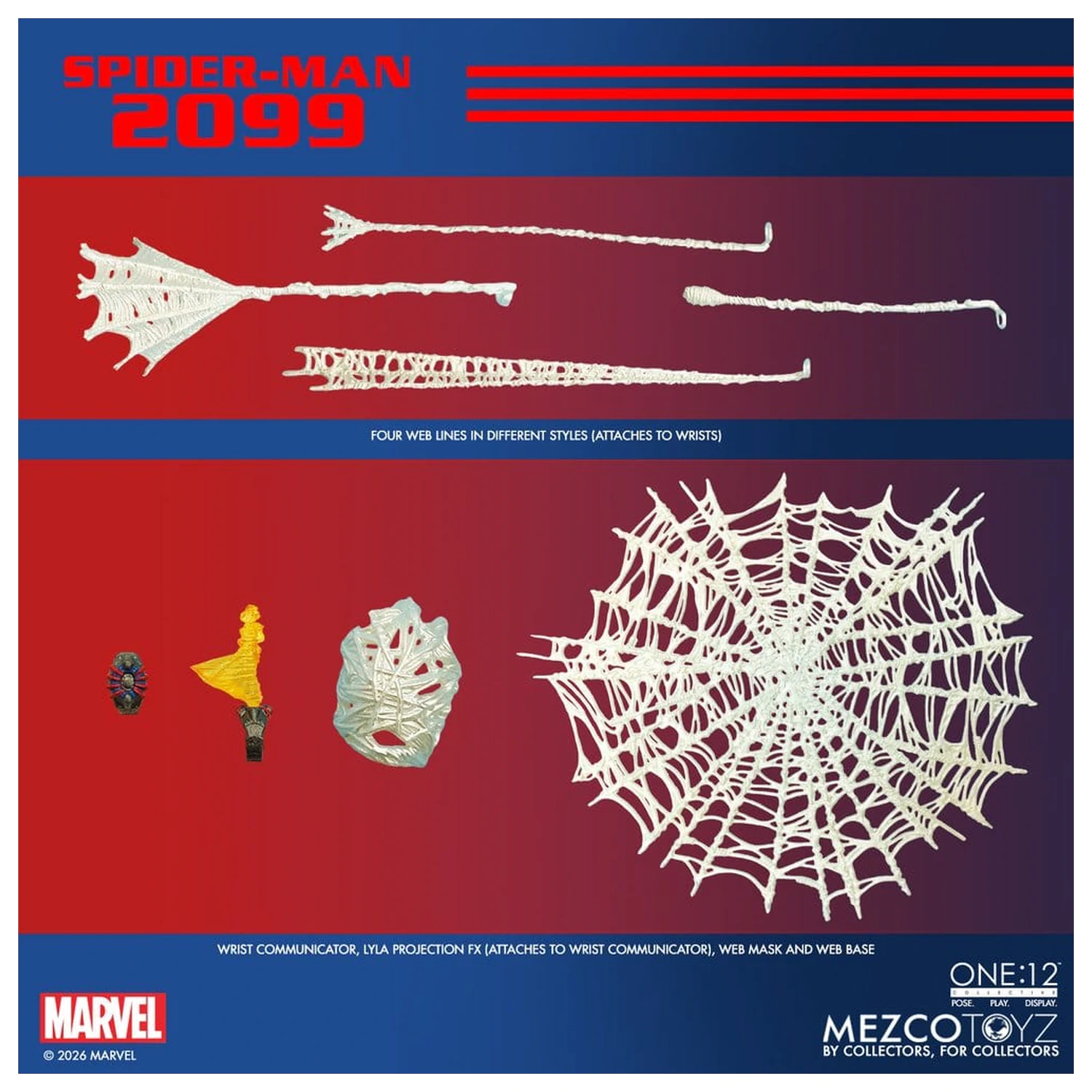 Marvel Comics One:12 Collective akcijska figura 1/12 Spider-Man 2099 17 cm fotografija izdelka
