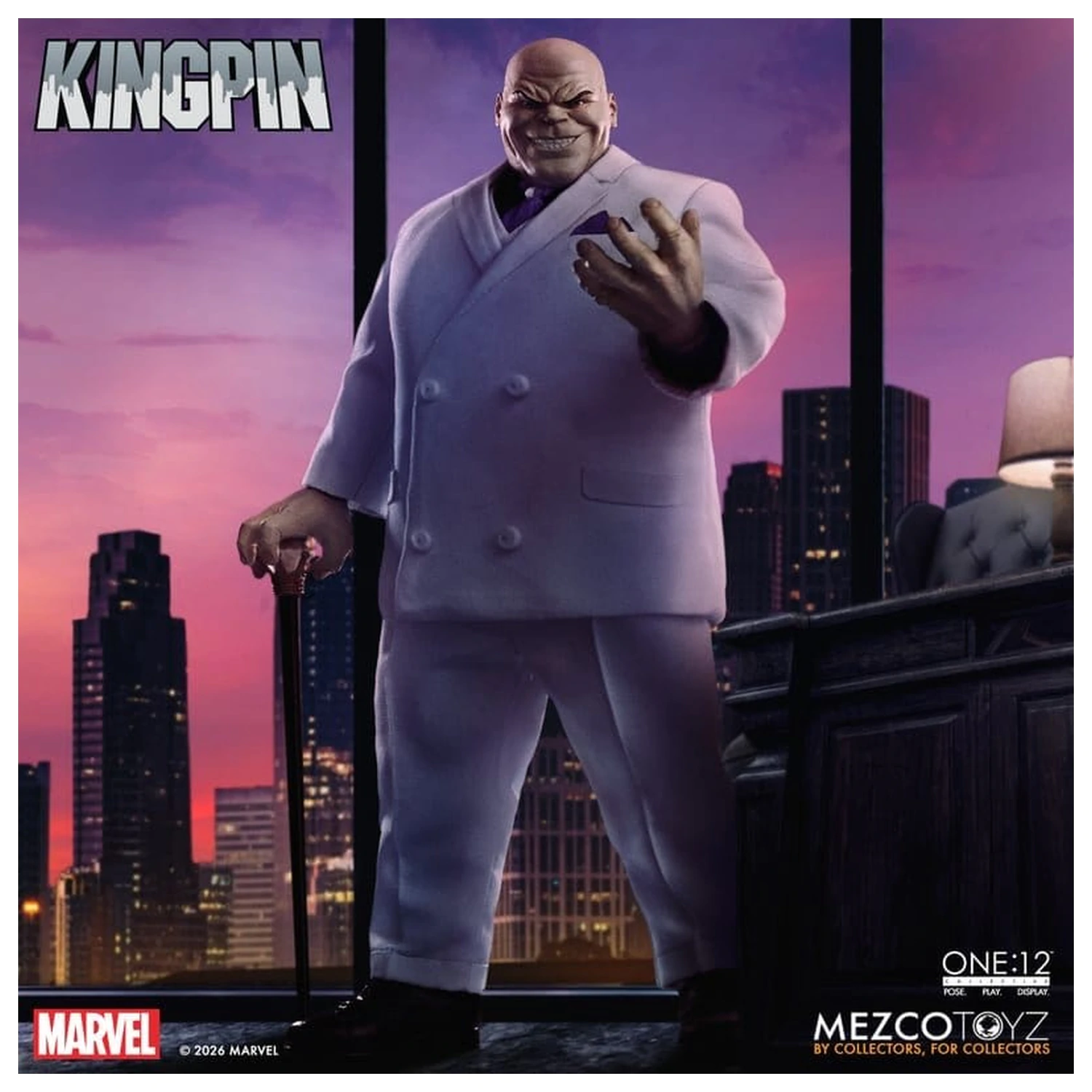 Marvel Comics One:12 Collective Akcijska figura 1/12 Kingpin 18 cm fotografija izdelka