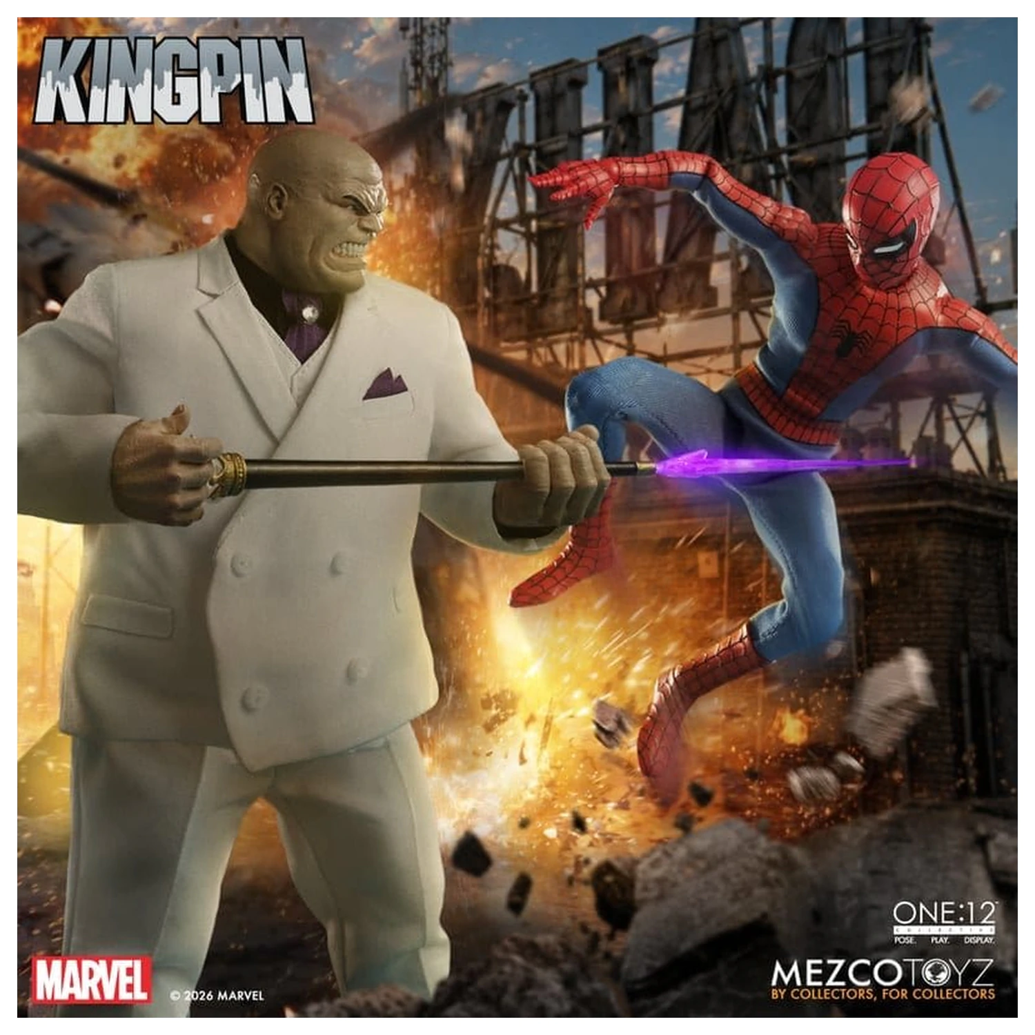 Marvel Comics One:12 Collective Akcijska figura 1/12 Kingpin 18 cm fotografija izdelka