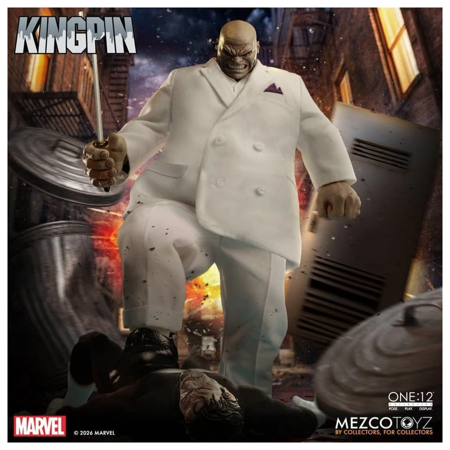 Marvel Comics One:12 Collective Akcijska figura 1/12 Kingpin 18 cm fotografija izdelka