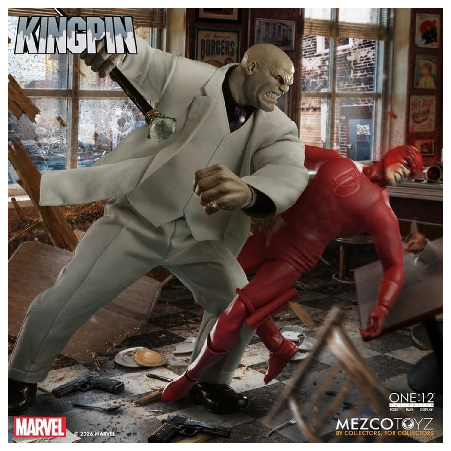 Marvel Comics One:12 Collective Akcijska figura 1/12 Kingpin 18 cm fotografija izdelka