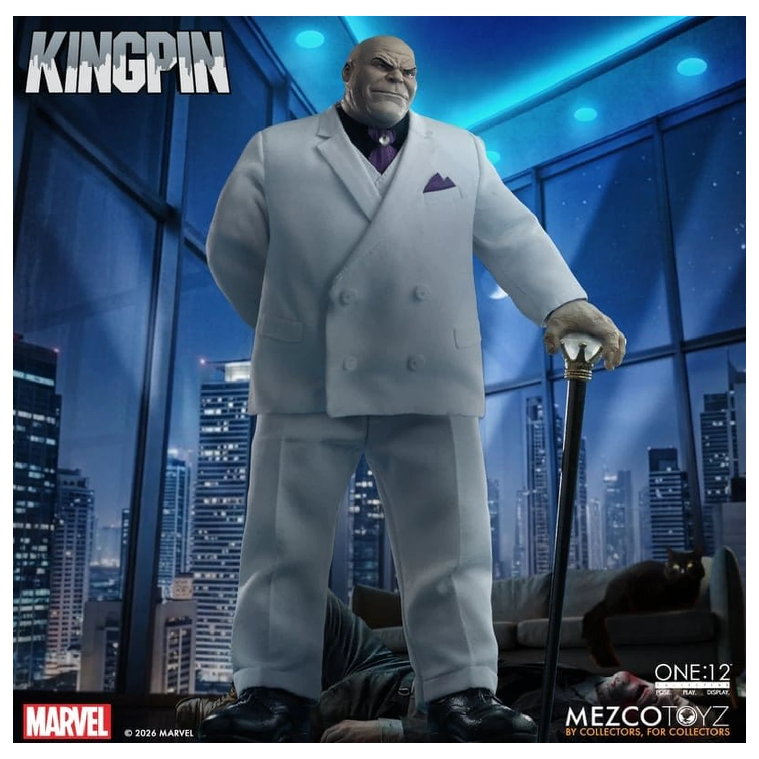 Marvel Comics One:12 Collective Akcijska figura 1/12 Kingpin 18 cm fotografija izdelka