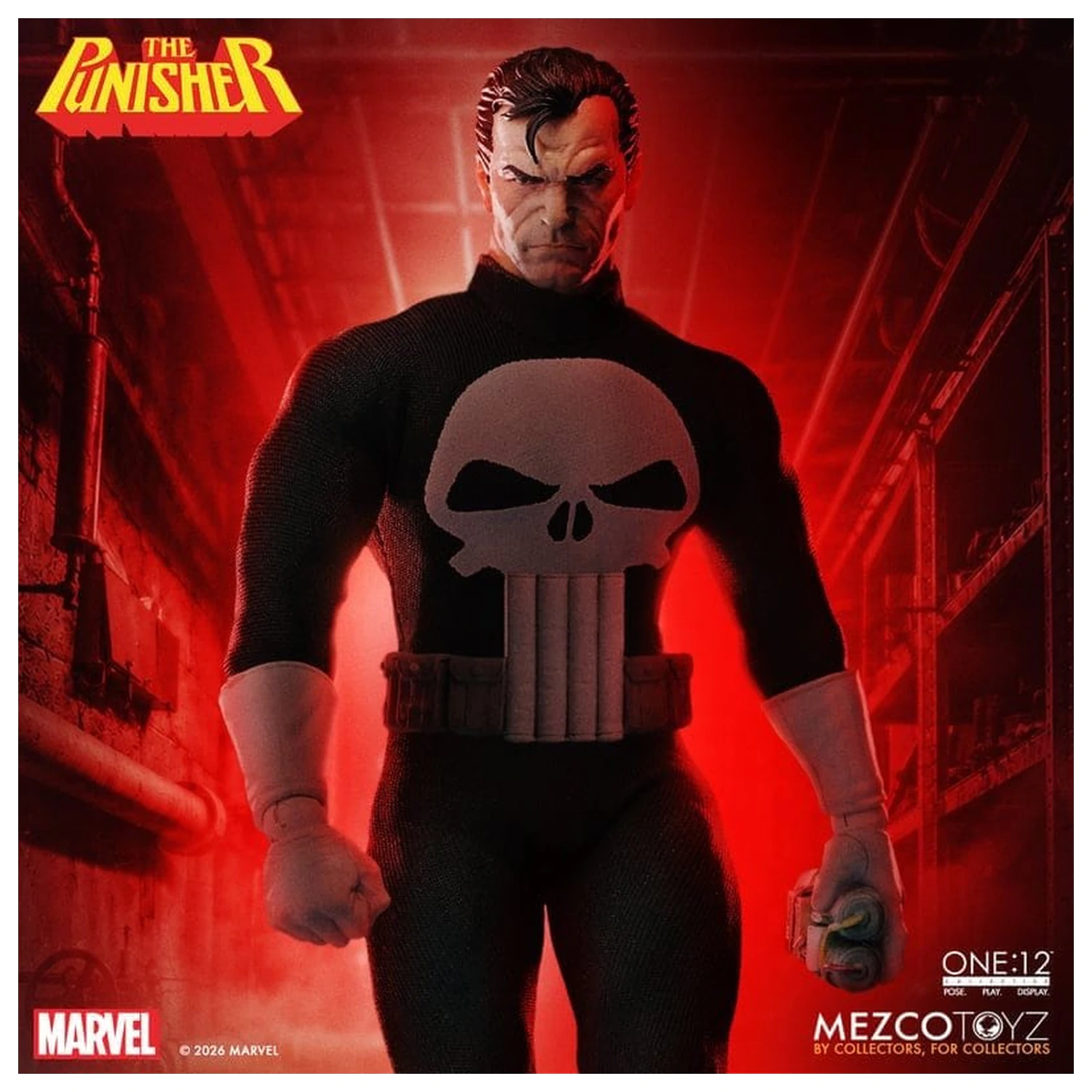 Marvel Comics One:12 Collective akcijska figura 1/12 Punisher 17 cm fotografija izdelka