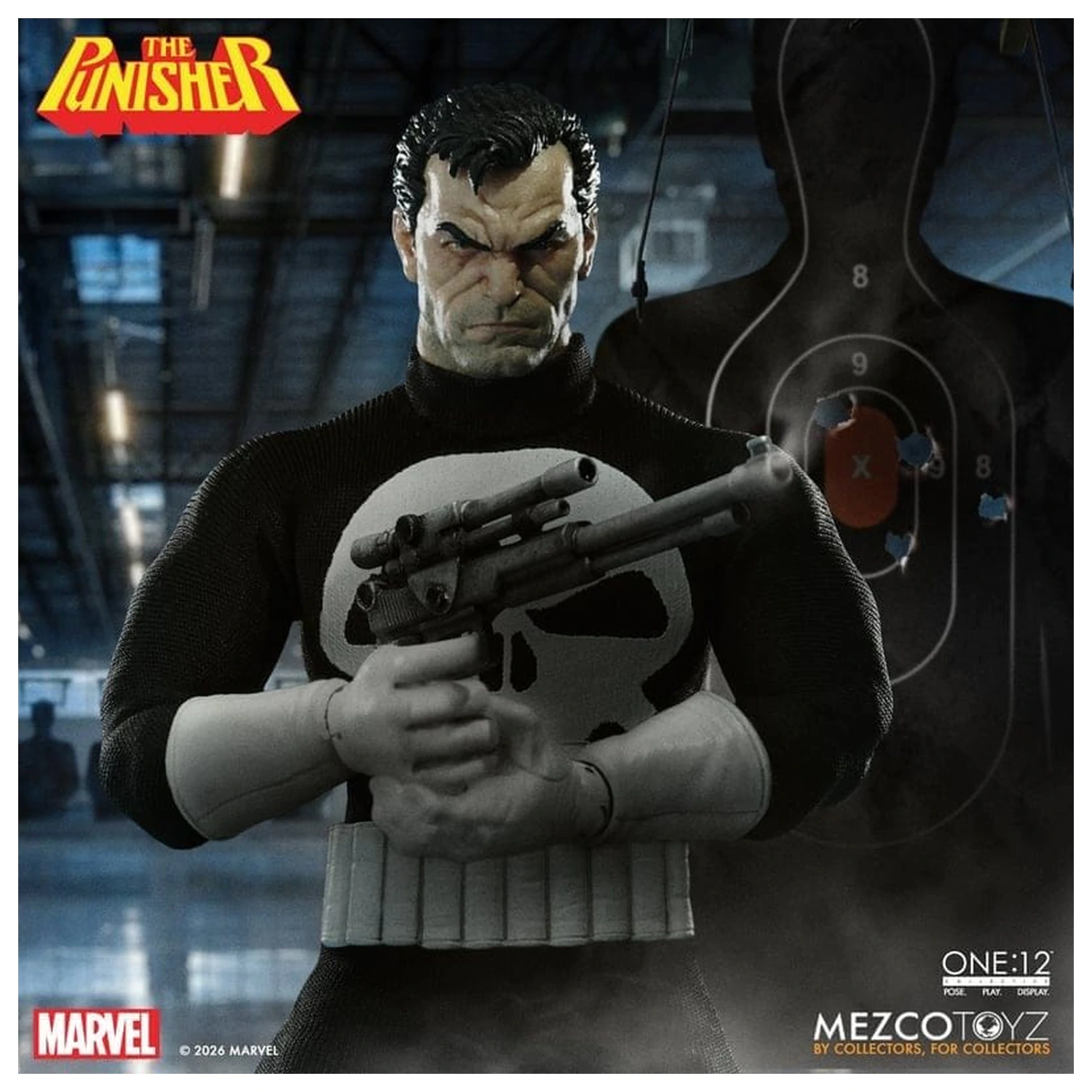 Marvel Comics One:12 Collective akcijska figura 1/12 Punisher 17 cm fotografija izdelka