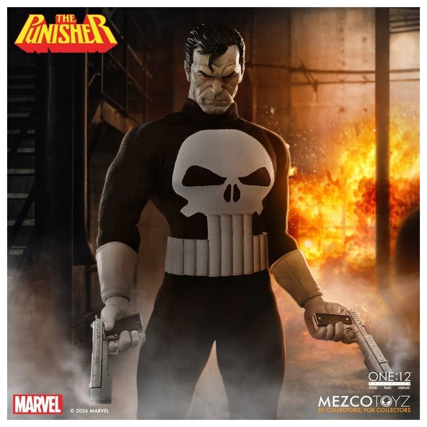 Marvel Comics One:12 Collective akcijska figura 1/12 Punisher 17 cm fotografija izdelka