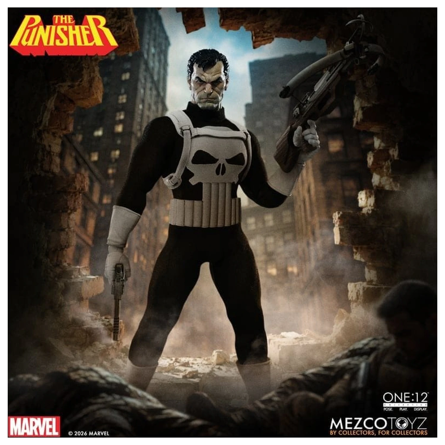 Marvel Comics One:12 Collective akcijska figura 1/12 Punisher 17 cm fotografija izdelka