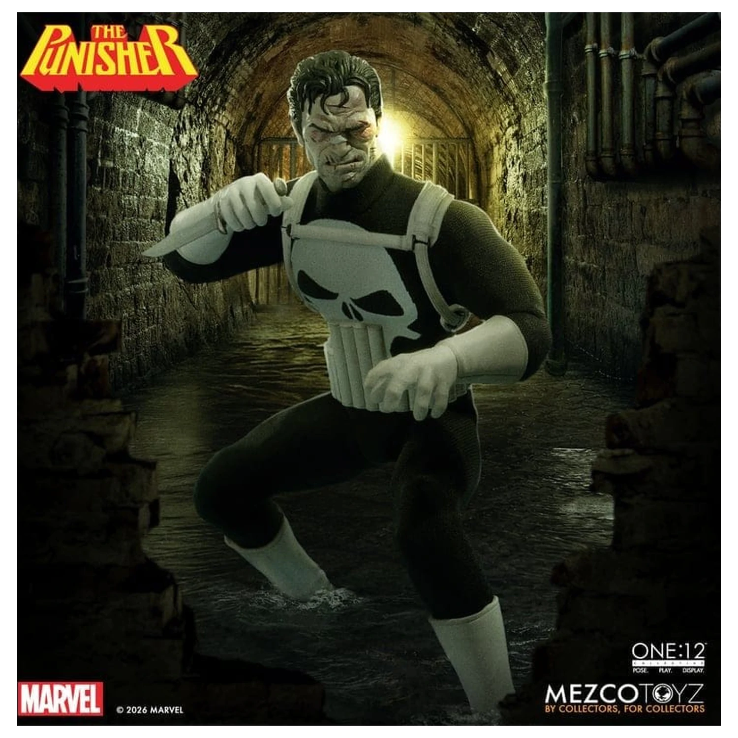 Marvel Comics One:12 Collective akcijska figura 1/12 Punisher 17 cm fotografija izdelka