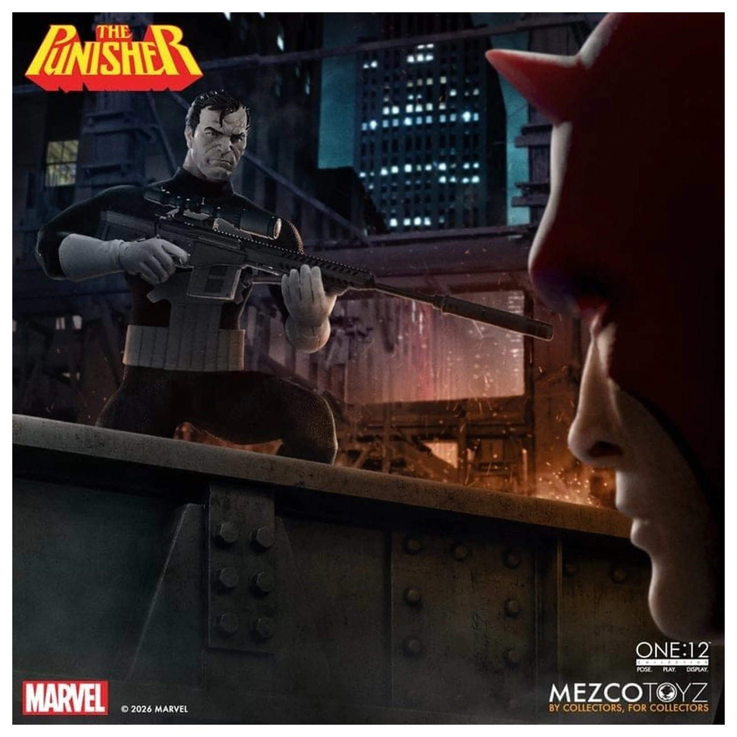 Marvel Comics One:12 Collective akcijska figura 1/12 Punisher 17 cm fotografija izdelka