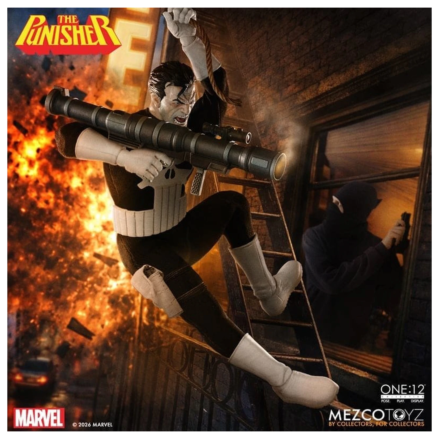 Marvel Comics One:12 Collective akcijska figura 1/12 Punisher 17 cm fotografija izdelka