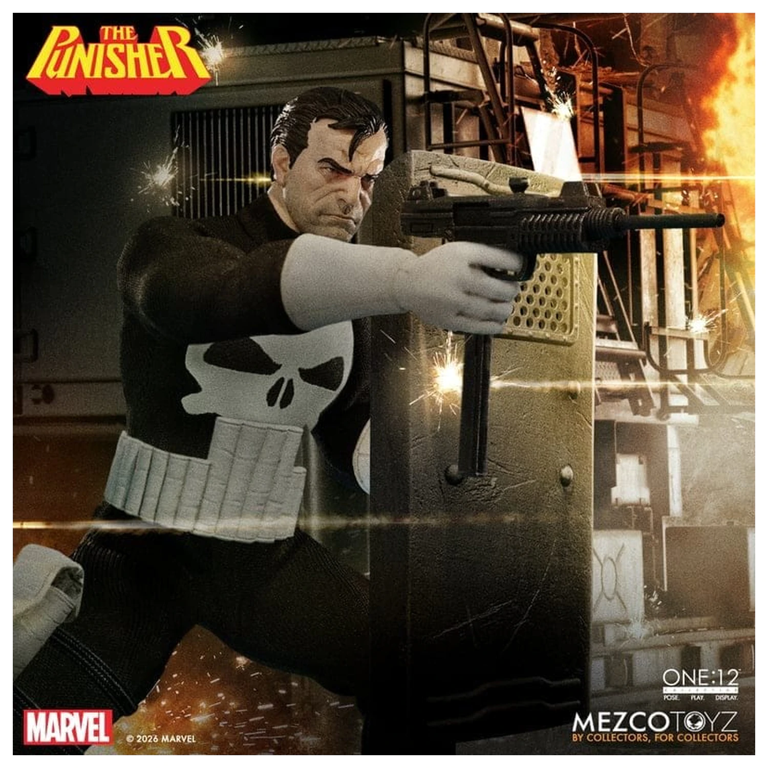 Marvel Comics One:12 Collective akcijska figura 1/12 Punisher 17 cm fotografija izdelka