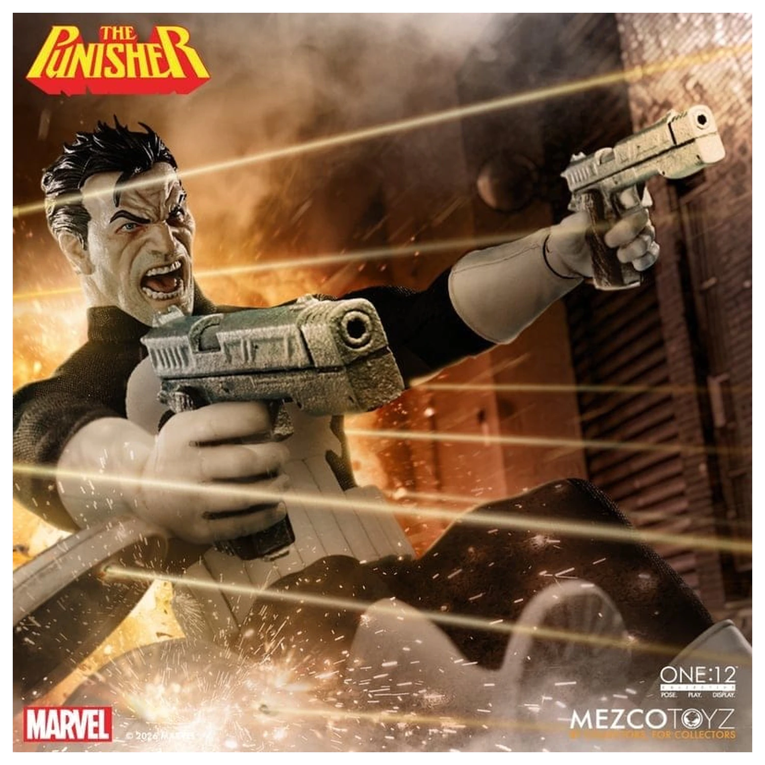 Marvel Comics One:12 Collective akcijska figura 1/12 Punisher 17 cm fotografija izdelka