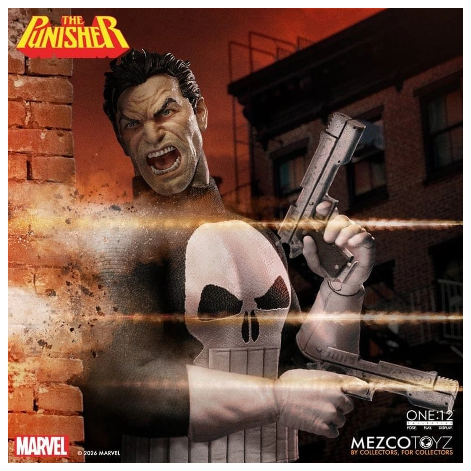 Marvel Comics One:12 Collective akcijska figura 1/12 Punisher 17 cm fotografija izdelka
