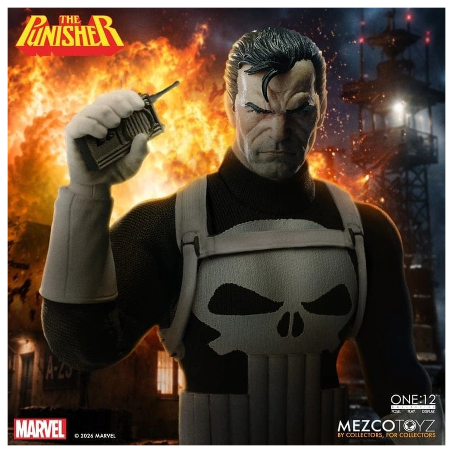 Marvel Comics One:12 Collective akcijska figura 1/12 Punisher 17 cm fotografija izdelka