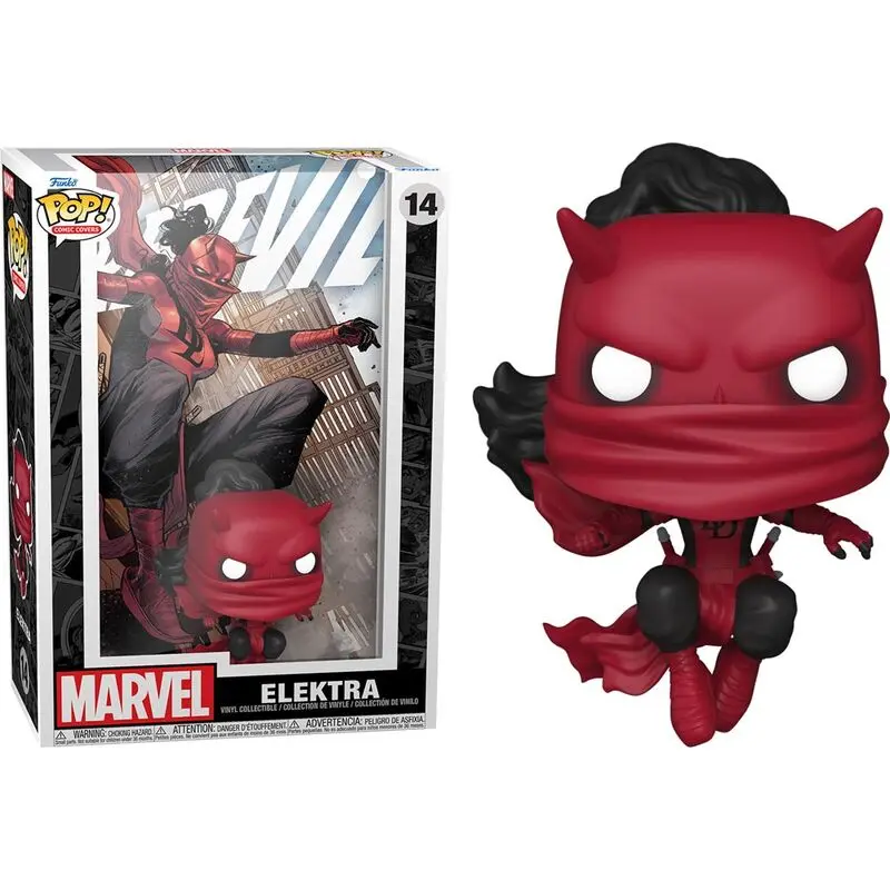 Marvel Comics POP! Stripovska naslovnica Vinilna figura Elektra Daredevil 9 cm fotografija izdelka