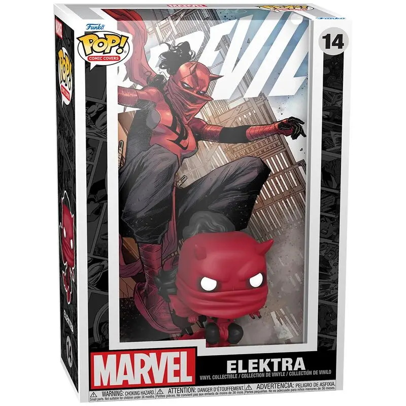 Marvel Comics POP! Stripovska naslovnica Vinilna figura Elektra Daredevil 9 cm fotografija izdelka