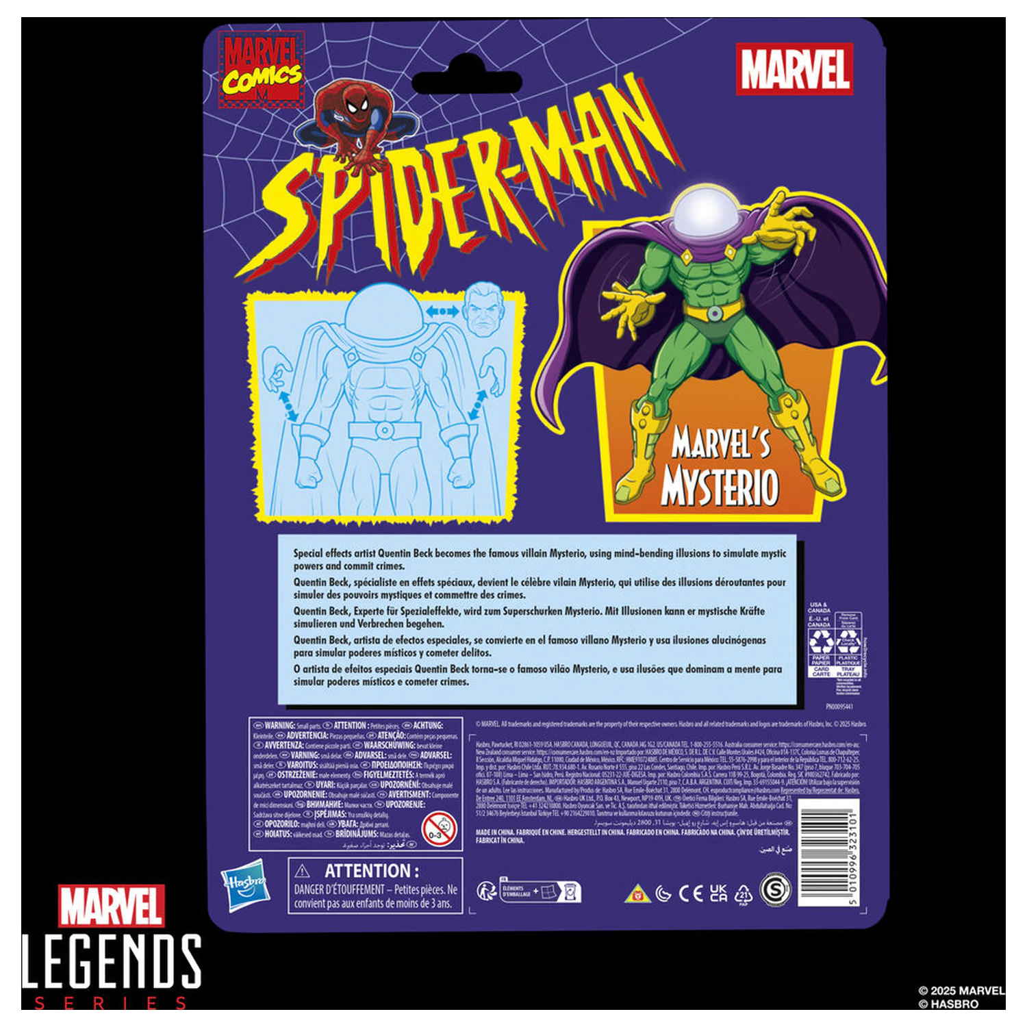 Marvel Comics Spider-Man Mysterio figura 15cm fotografija izdelka
