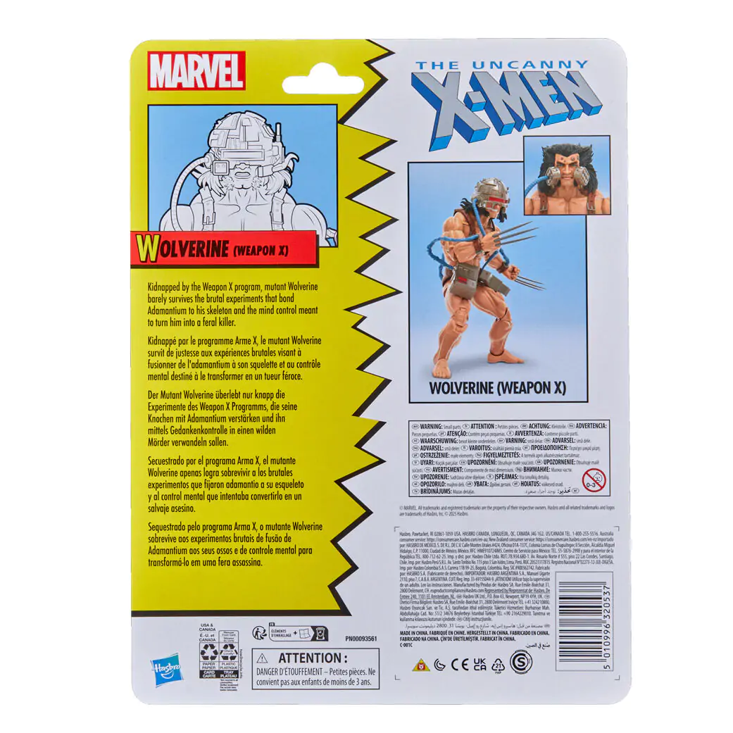 Marvel Comics X-Men Weapon X Wolverine figura 15 cm fotografija izdelka