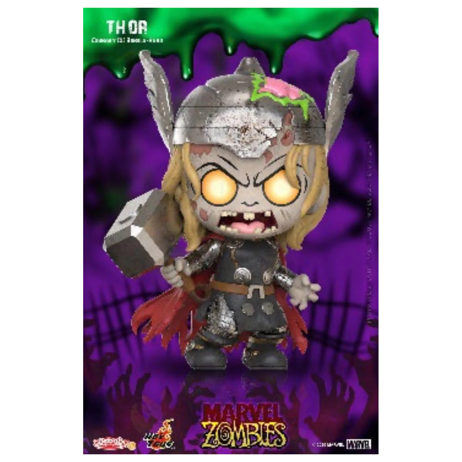 Marvel Cosbaby Wave 2 Thor Zombie fotografija izdelka