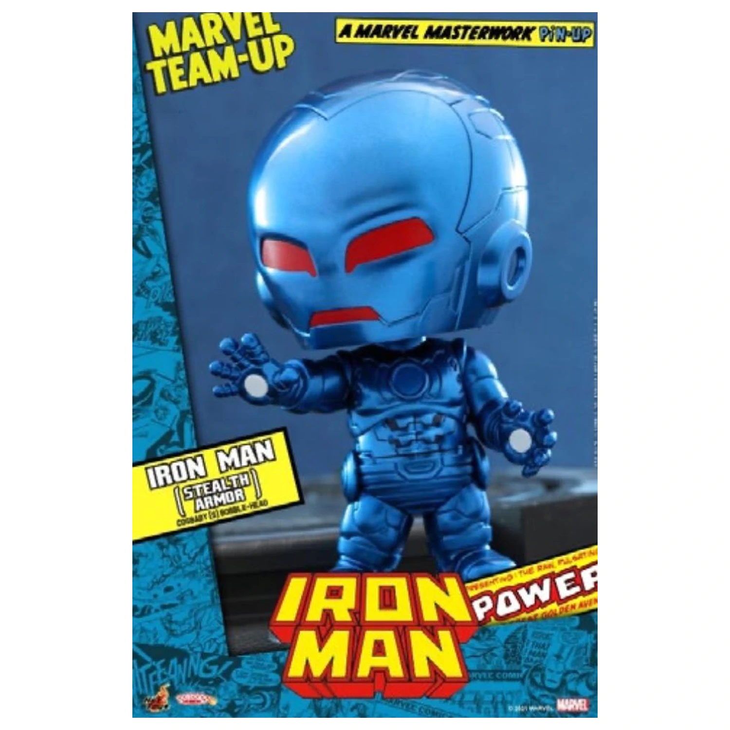 Marvel Cosbaby Wave 3 Iron Man Stealth Armor fotografija izdelka