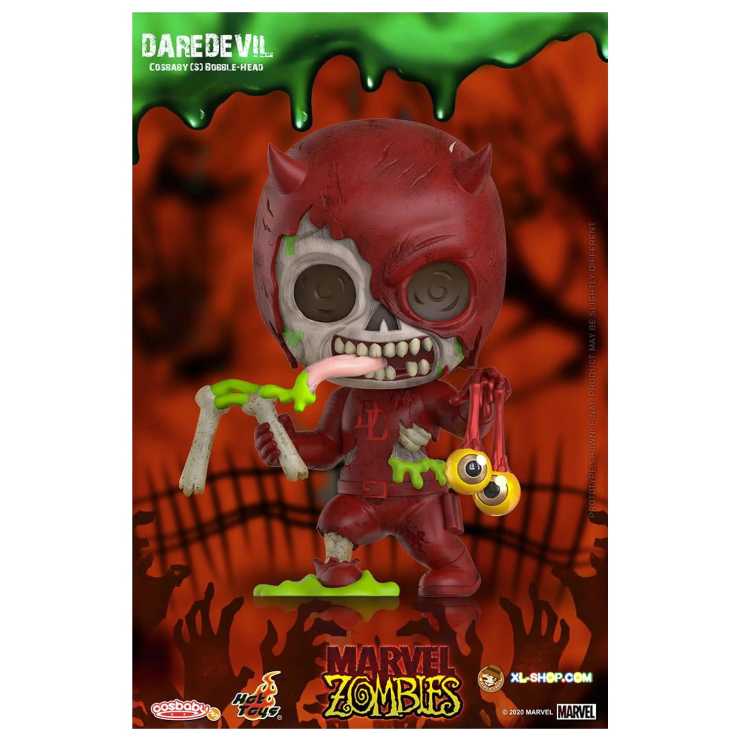 Marvel Cosbaby Wave 5 Daredevil Zombie fotografija izdelka