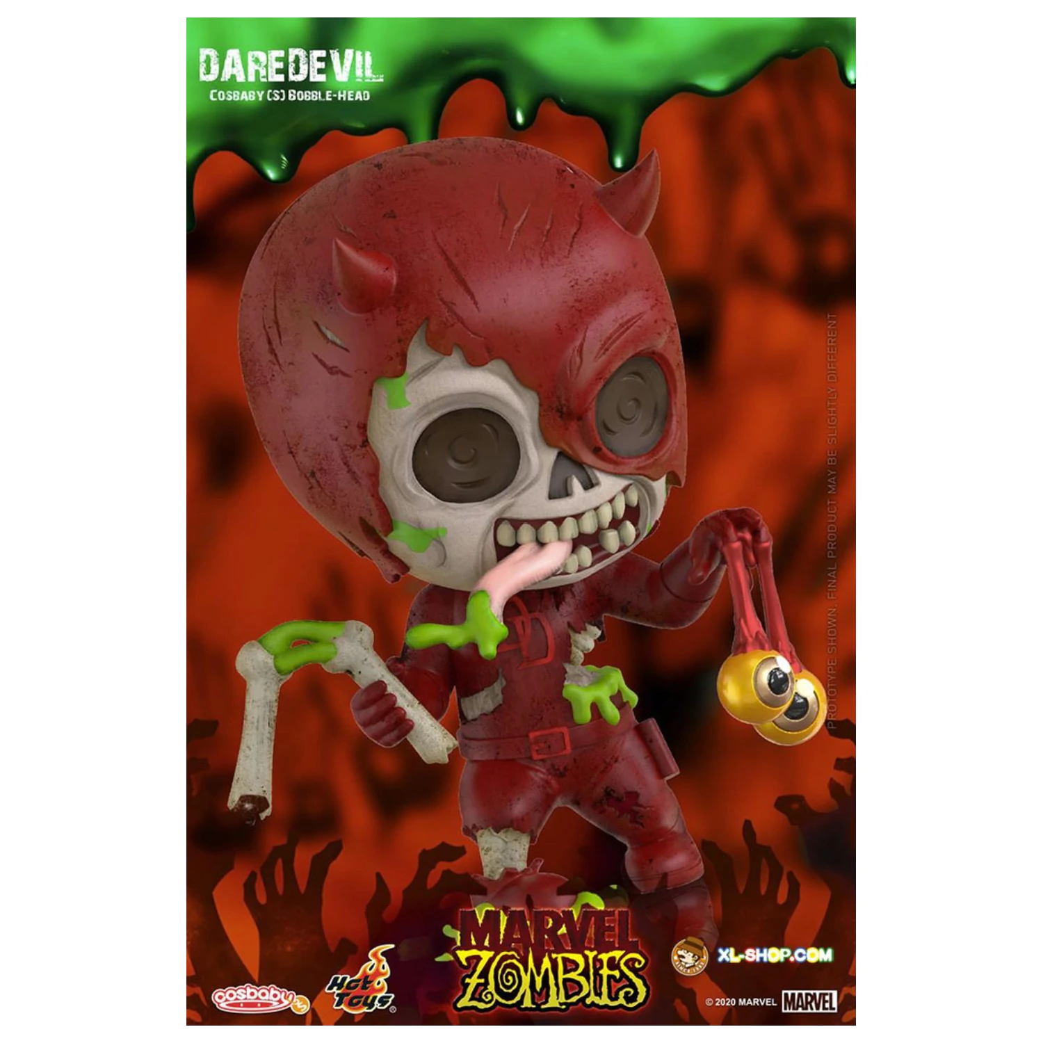Marvel Cosbaby Wave 5 Daredevil Zombie fotografija izdelka