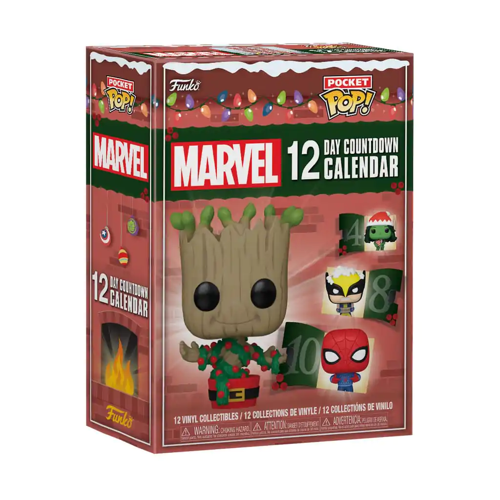 Marvel Countdown Pocket Funko POP! Adventni Koledar Marvel 12-Dnevni fotografija izdelka