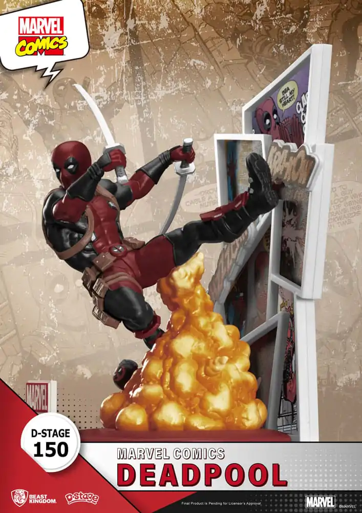 Marvel D-Stage PVC Diorama Deadpool 16 cm fotografija izdelka