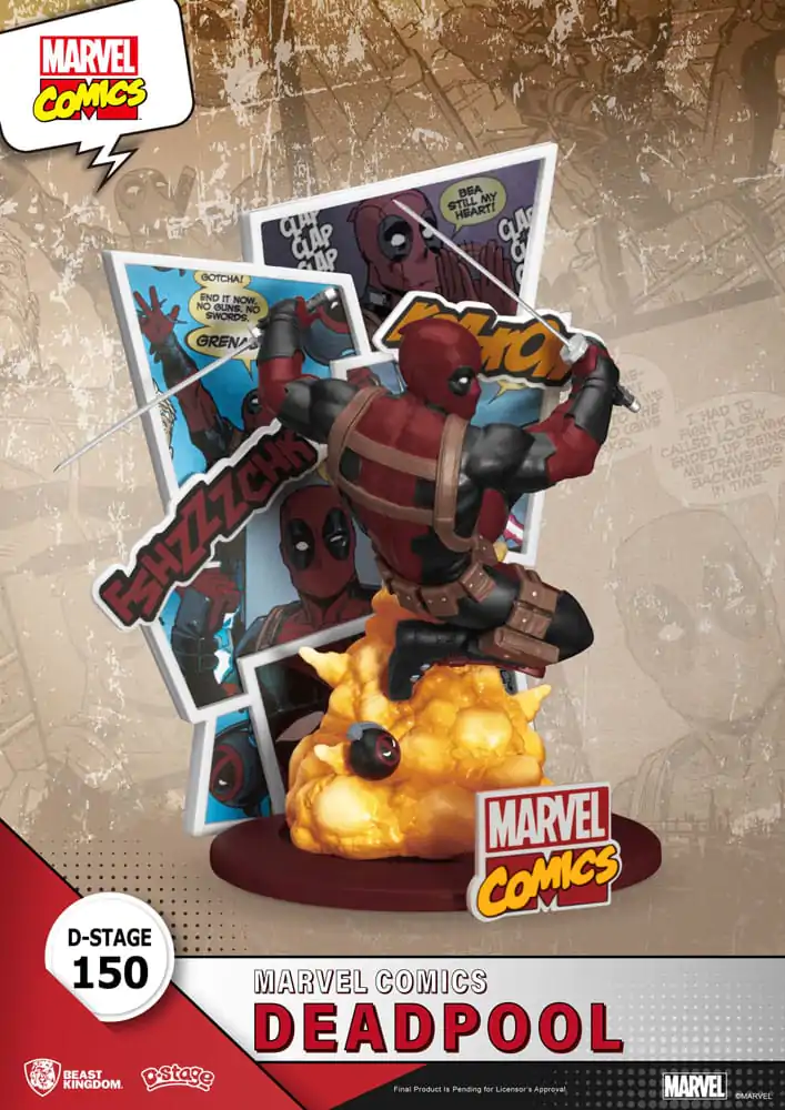 Marvel D-Stage PVC Diorama Deadpool 16 cm fotografija izdelka