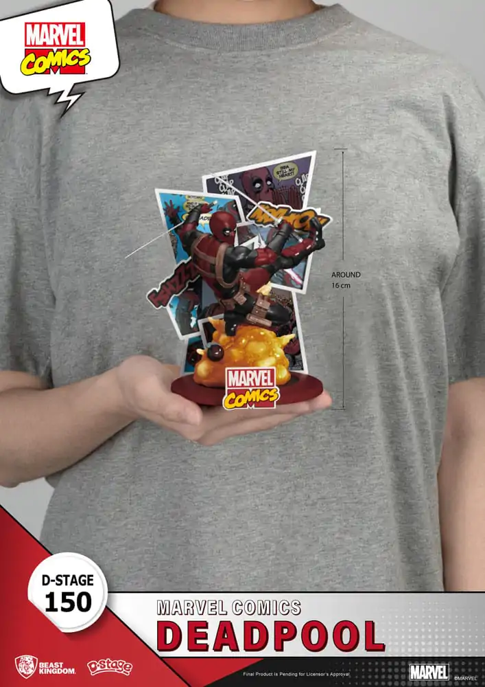Marvel D-Stage PVC Diorama Deadpool 16 cm fotografija izdelka