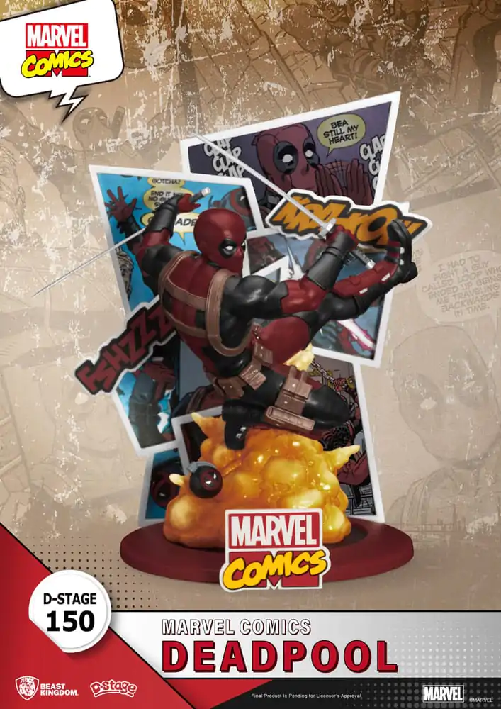 Marvel D-Stage PVC Diorama Deadpool 16 cm fotografija izdelka