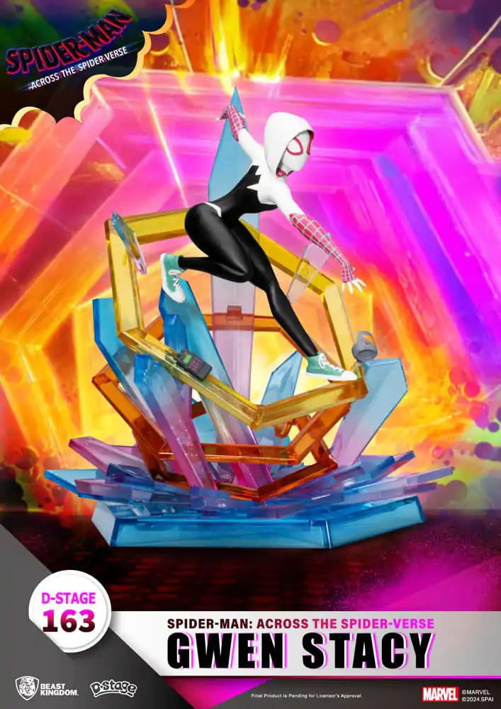 Marvel D-Stage PVC Diorama Spider-Man: Across the Spider-Verse Gwen Stacy 15 cm fotografija izdelka