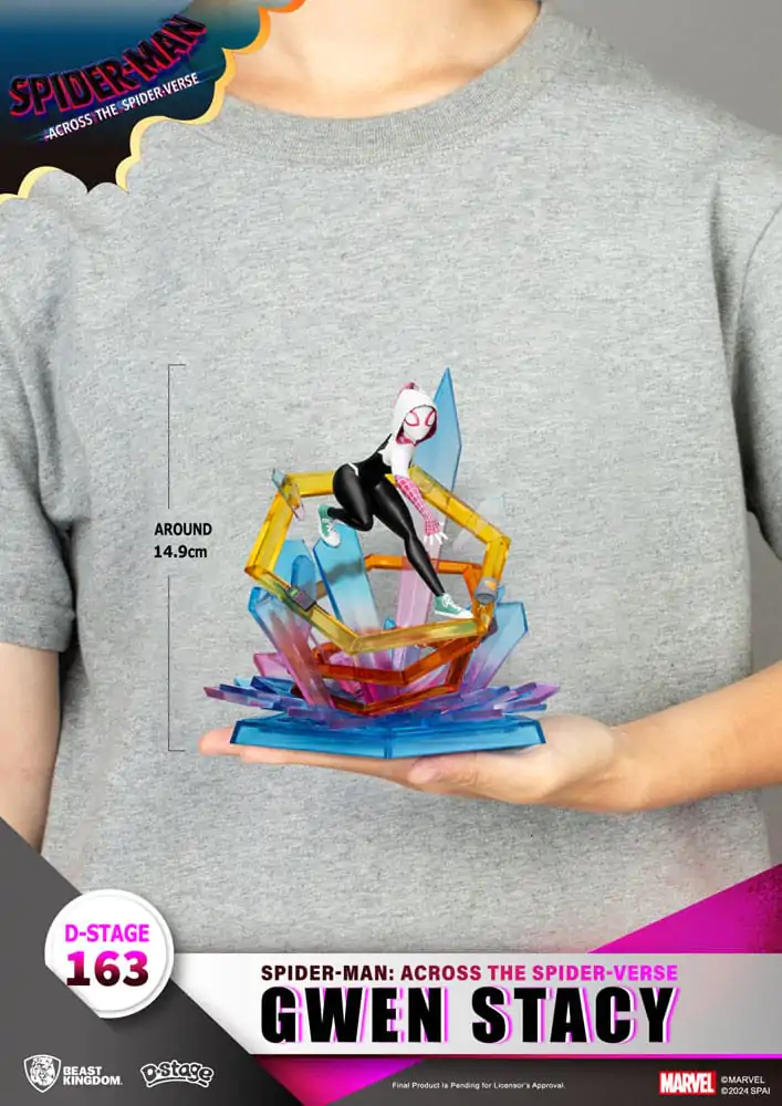 Marvel D-Stage PVC Diorama Spider-Man: Across the Spider-Verse Gwen Stacy 15 cm fotografija izdelka