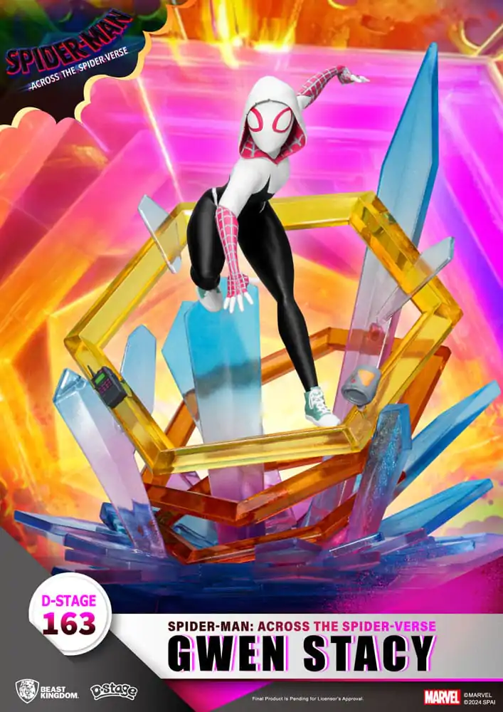 Marvel D-Stage PVC Diorama Spider-Man: Across the Spider-Verse Gwen Stacy 15 cm fotografija izdelka