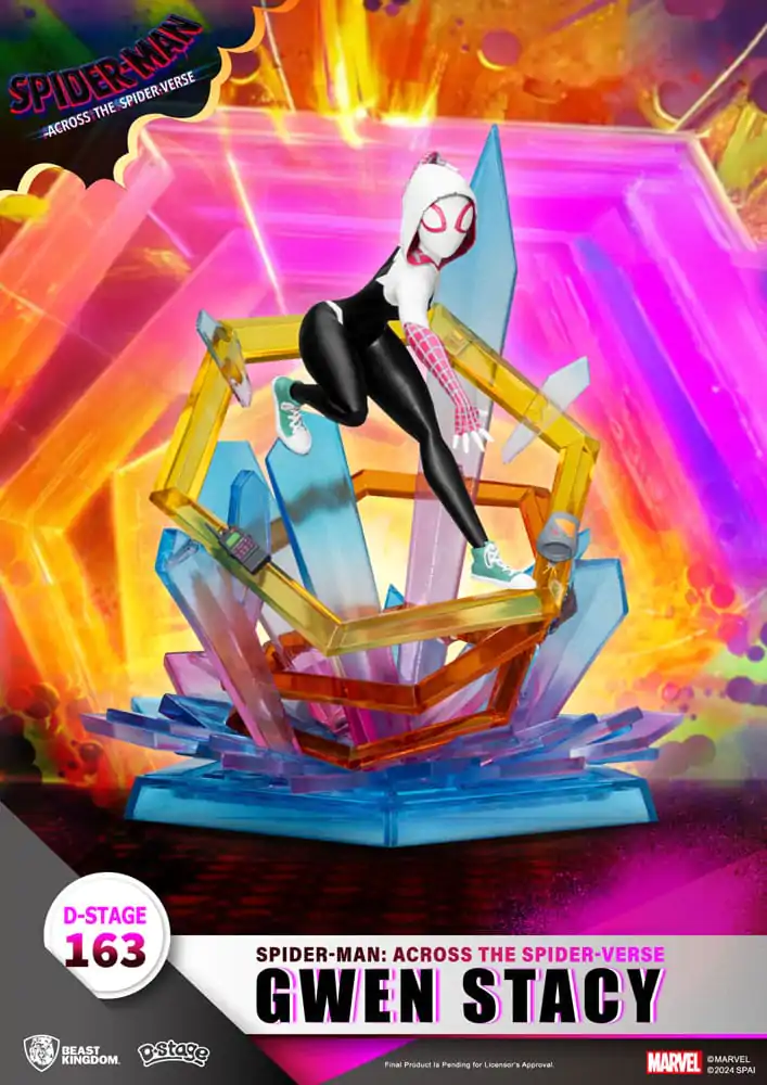 Marvel D-Stage PVC Diorama Spider-Man: Across the Spider-Verse Gwen Stacy 15 cm fotografija izdelka