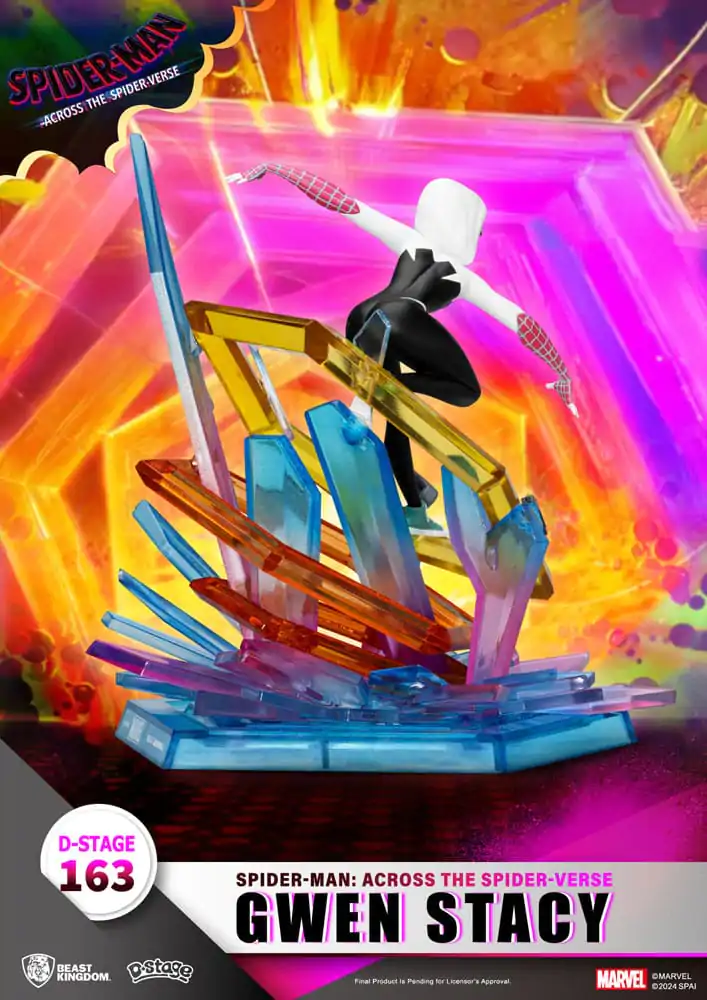 Marvel D-Stage PVC Diorama Spider-Man: Across the Spider-Verse Gwen Stacy 15 cm fotografija izdelka