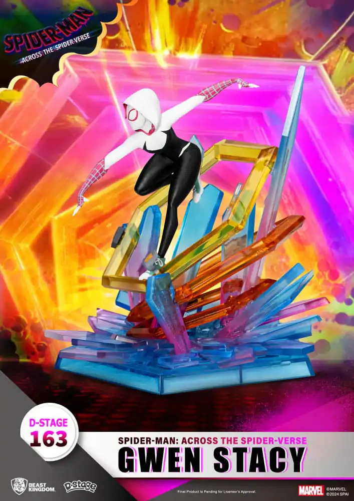Marvel D-Stage PVC Diorama Spider-Man: Across the Spider-Verse Gwen Stacy 15 cm fotografija izdelka