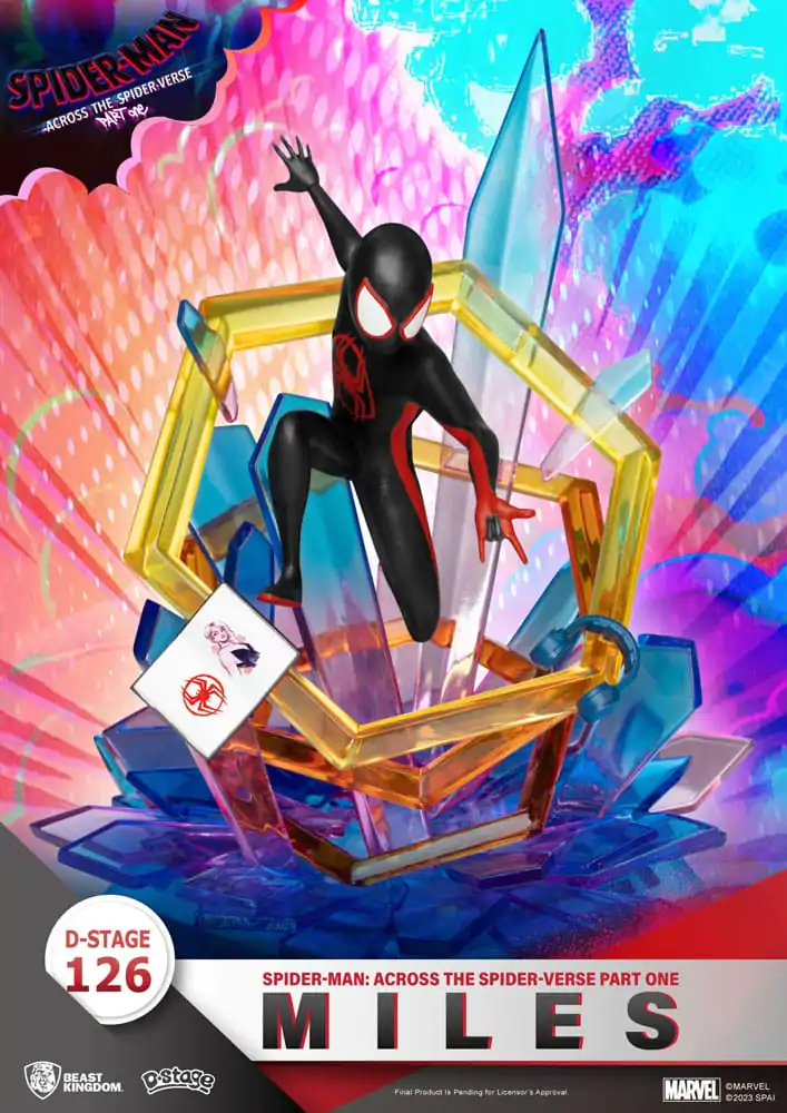 Marvel D-Stage PVC Diorama Spider-Man: Across the Spider-Verse Part One-Miles 15 cm fotografija izdelka
