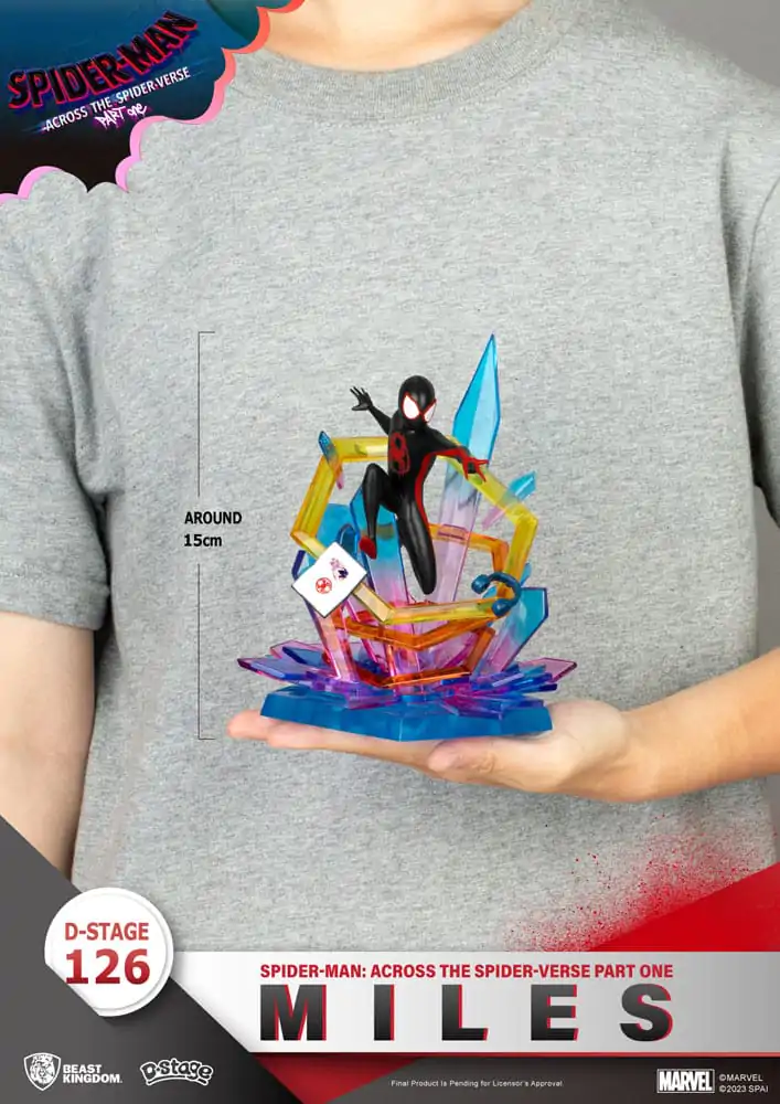 Marvel D-Stage PVC Diorama Spider-Man: Across the Spider-Verse Part One-Miles 15 cm fotografija izdelka