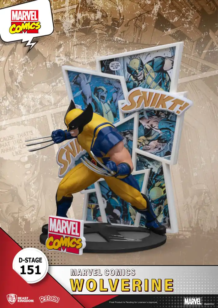 Marvel D-Stage PVC Diorama Wolverine 16 cm fotografija izdelka