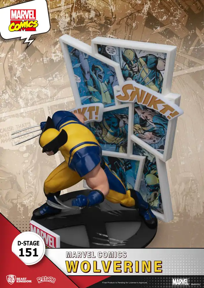 Marvel D-Stage PVC Diorama Wolverine 16 cm fotografija izdelka